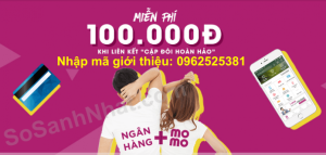 Hướng dẫn cài ví Momo 2018 nhận voucher 100k với 3 bước đơn giản