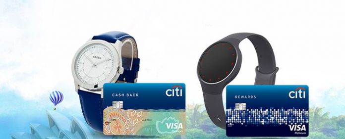 Mở thẻ tín dụng ngân hàng Citi Bank tặng đồng hồ thông minh 2018