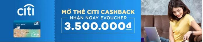Mở thẻ tín dụng ngân hàng Citi Bank