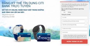 Hướng dẫn mở thẻ tín dụng CitiBank ở TPHCM và Hà Nội 2018