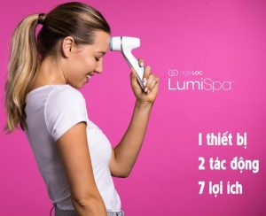 Review máy rửa mặt Lumispa của Nuskin